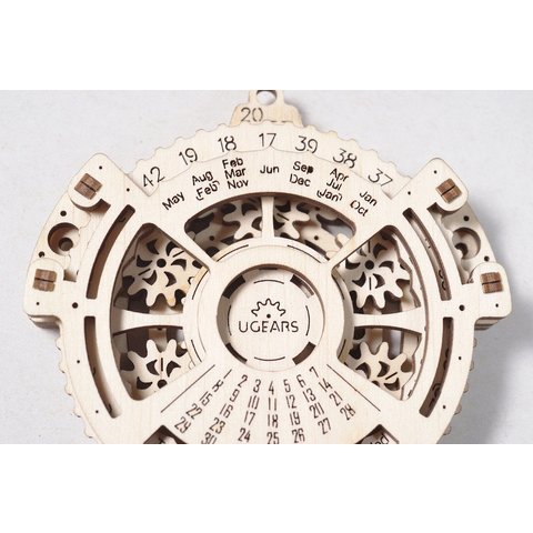 Механический 3D-пазл UGEARS Навигатор дат Превью 2