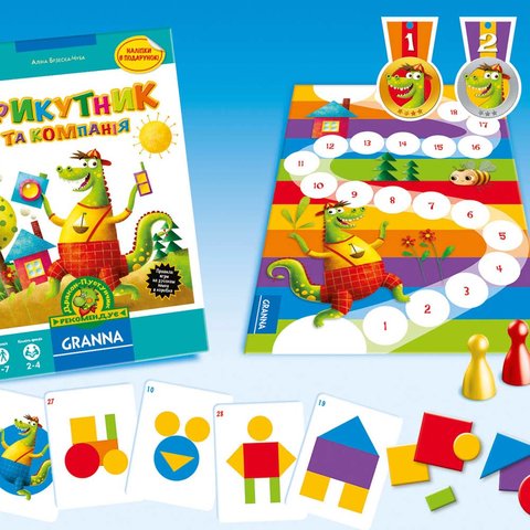 Настольная игра Granna Треугольник и компания Превью 1