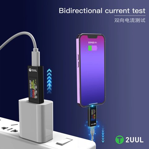 USB-тестер 2UUL PW21, 2xUSB тип-C Прев'ю 2