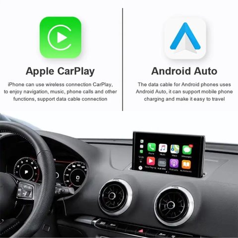 CarPlay for Audi A3 A4 A5 Q5L Q7 Q8 2020-2022 (MIB3, 8.8" monitor) Preview 1