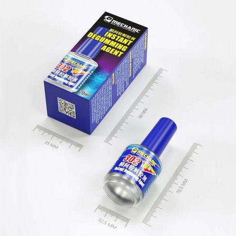 Remover Mechanic MCN-302, (remove superglue, 20 ml) Preview 1