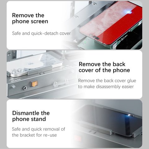 Laser Separating Machine TBK 958ZU, (to unglue the display frame and the back cover, to remove back glass, for engraving, (під замовлення)) Preview 6