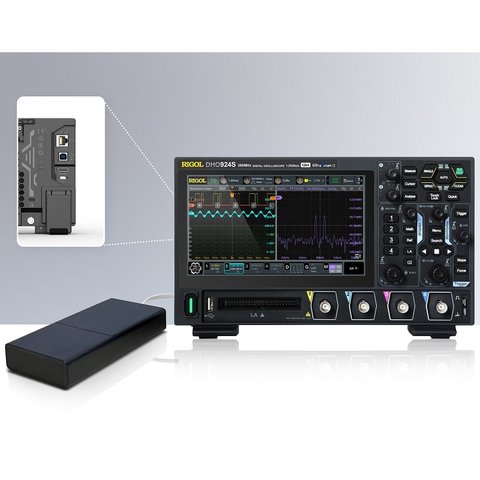 Osciloscopio digital RIGOL DHO924S Vista previa  5