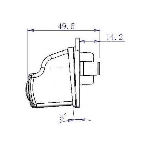 Автомобильная камера заднего вида для Mazda Превью 1