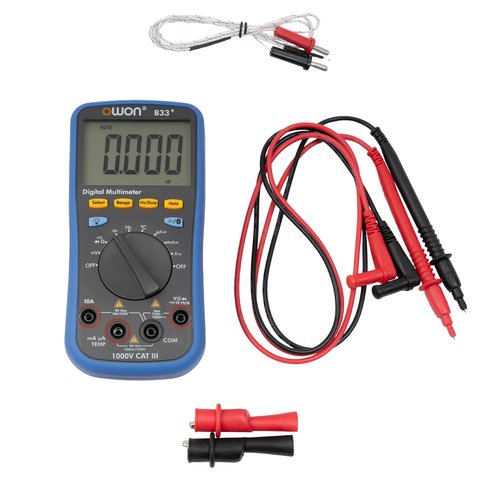 Цифровий Bluetooth-мультиметр OWON B33+ Прев'ю 4