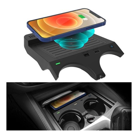 Безпровідна зарядка QI для BMW 5 Series 2018-2021 / 6 Series 2018-2019 р.в. Прев'ю 1