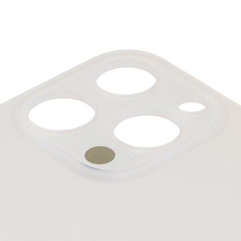 Задня панель корпуса для iPhone 14 Pro Max, золотиста, потрібно зняти скло камери, small hole Прев'ю 1