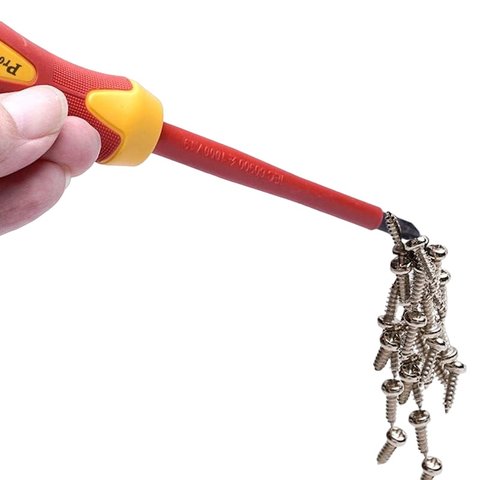 Викрутка діелектрична пласка Pro'sKit SD-810-S2.5 Прев'ю 2