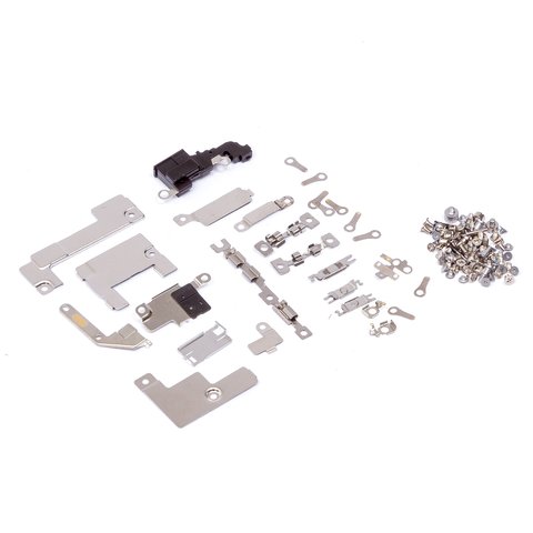 Винт для iPhone 14, полный комплект, с фиксирующе-зажимными пластинами Превью 1