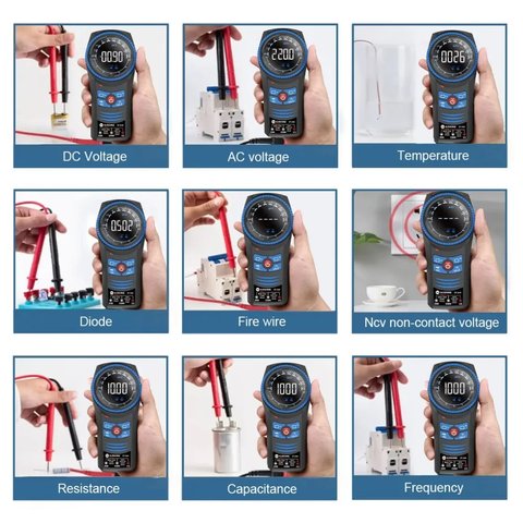 Мультиметр Sunshine DT-24R, цифровий Прев'ю 5