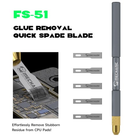Набір скальпелів Mechanic FS-51, для мікросхем, 6 in 1 Прев'ю 3
