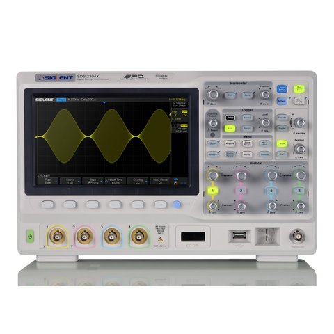 Фосфорний цифровий осцилограф SIGLENT SDS2304X Прев'ю 1