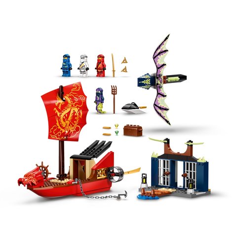 Конструктор LEGO NINJAGO Остання битва корабля "Дарунок долі" (71749) Прев'ю 6