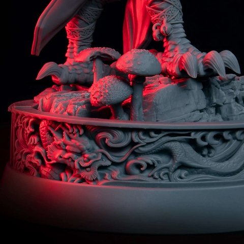 Фотополимерная смола для 3D-принтера ELEGOO 8K Space Grey (водосмываемая), 1 кг Превью 10