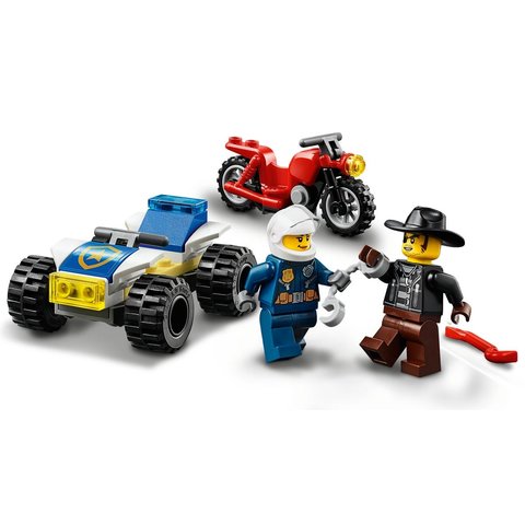 Конструктор LEGO City Погоня на поліцейському гелікоптері (60243) Прев'ю 6